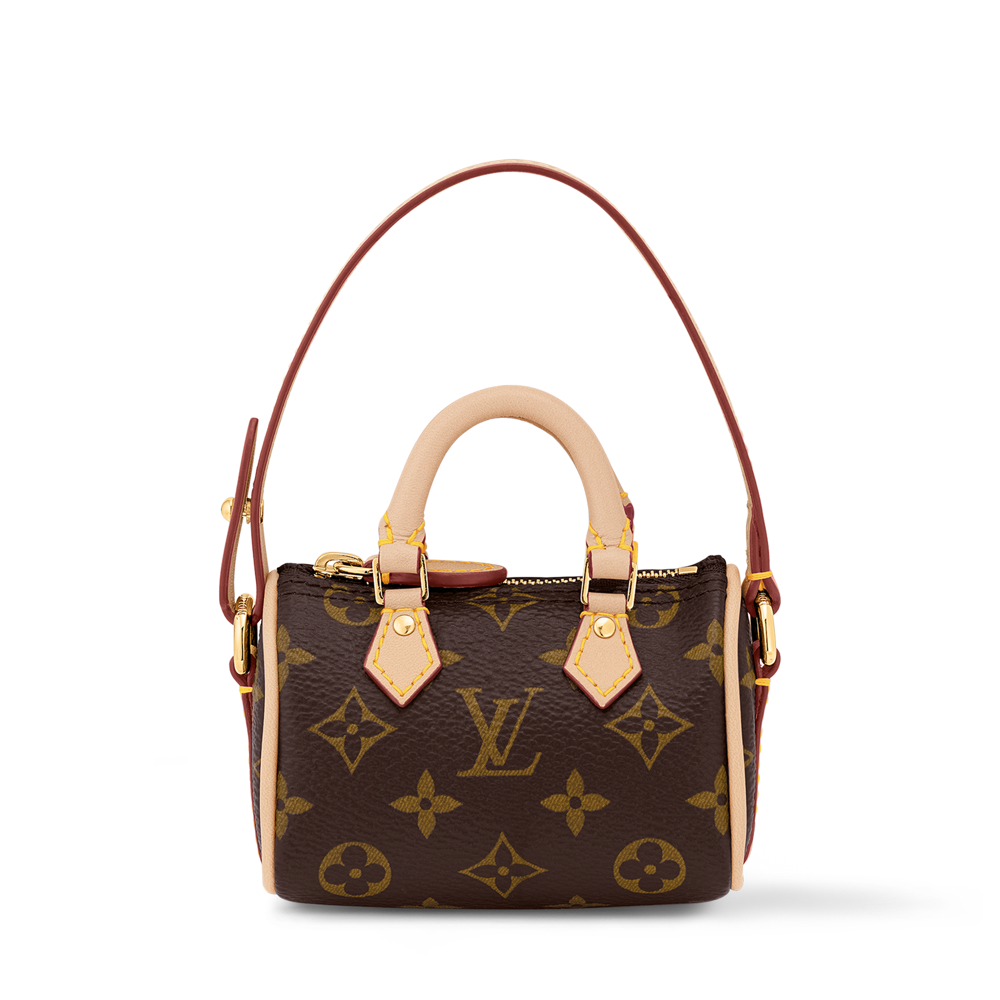 Speedy Monogram Bag Charm . - Luxury Accessories - M00544 Brown